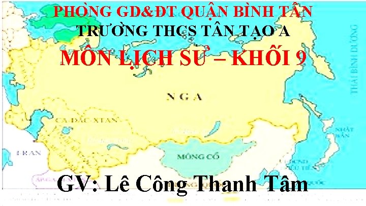 PHO NG GD&ĐT QU N BI NH T N TRƯƠ NG THCS T N