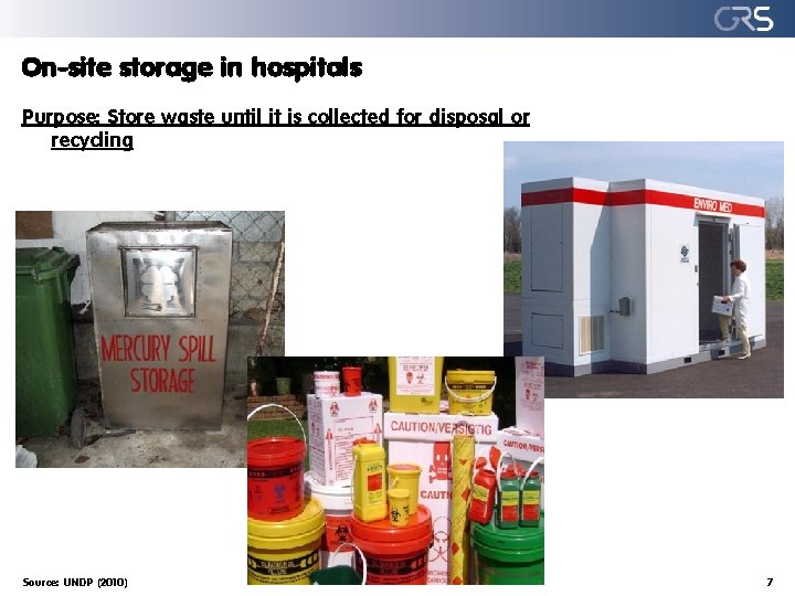 Temporary storage Sven Hagemann GRS Types of temporary