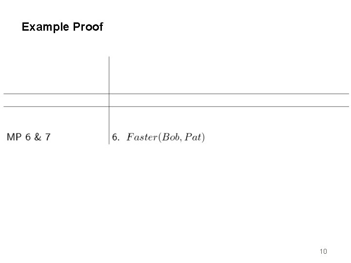 Example Proof 10 