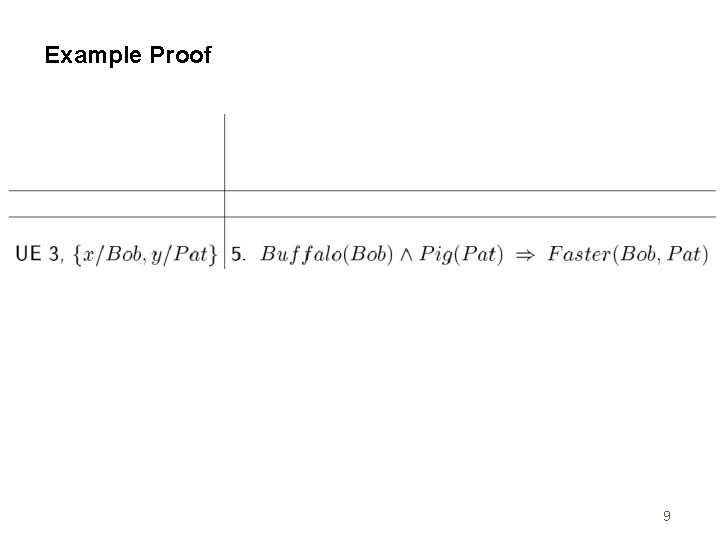 Example Proof 9 