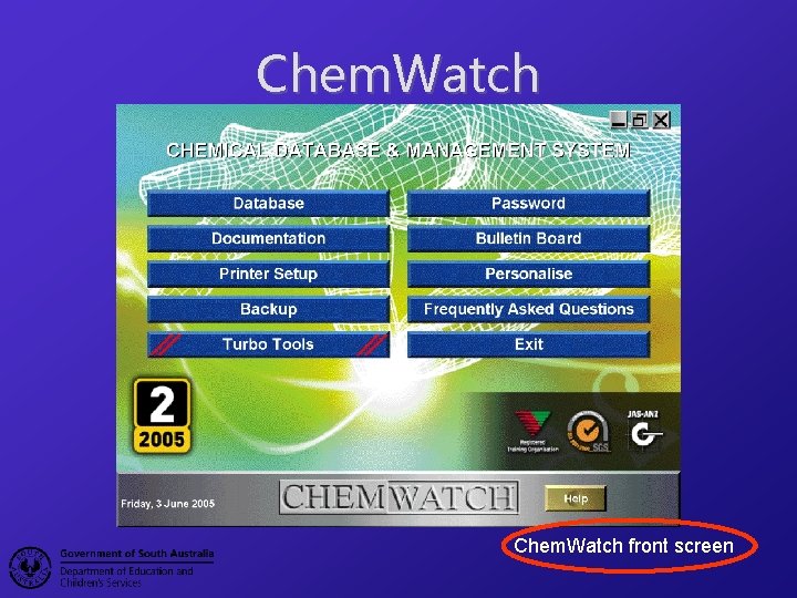 Hazardous Substances Purpose of Presentation This is a