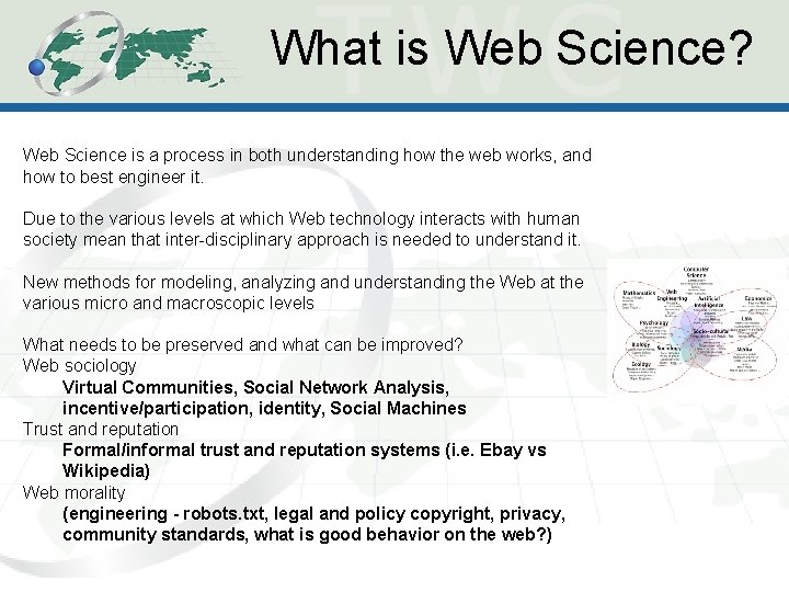 Web Computer Science Health Web Science Definition Scope and How It