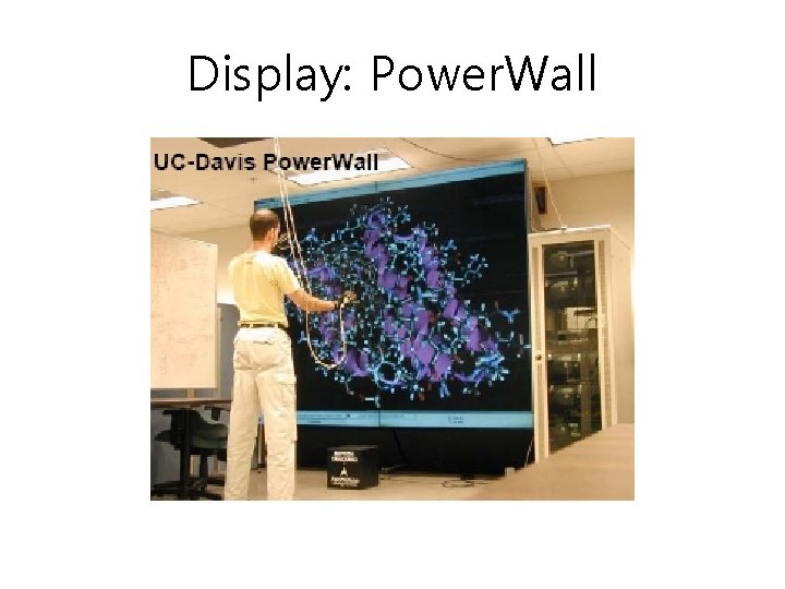 Display: Power. Wall 