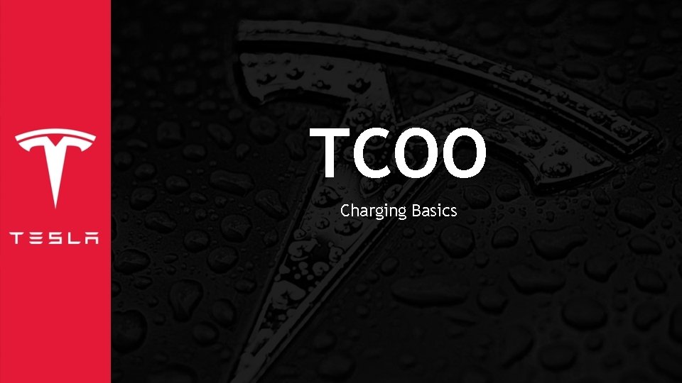 TCOO Charging Basics 