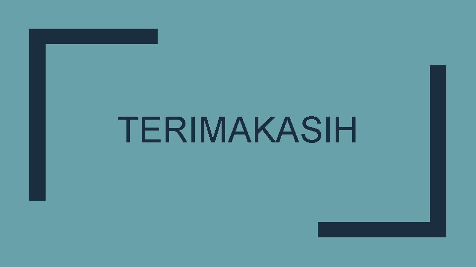 TERIMAKASIH 