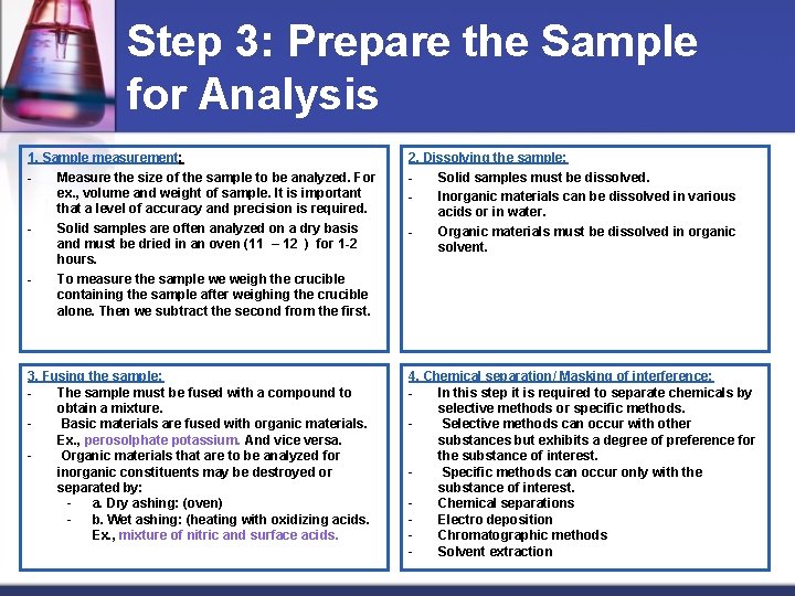 Analytical Chemistry Introduction Chemistry is a branch of