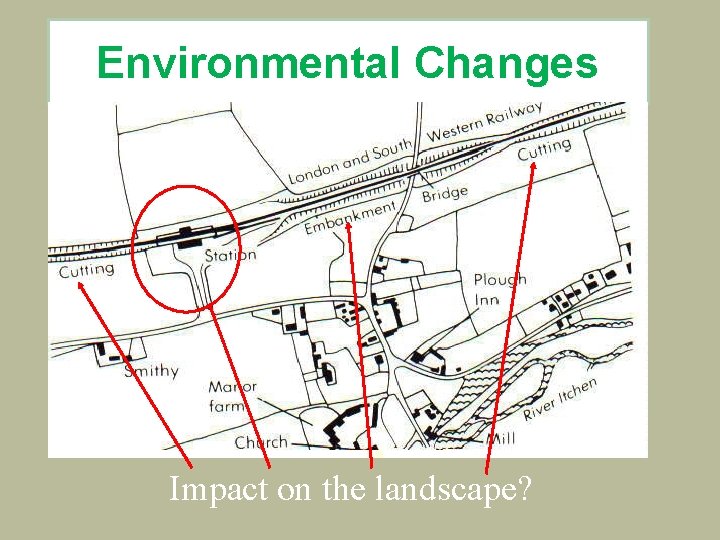 Environmental Changes Impact on the landscape? 