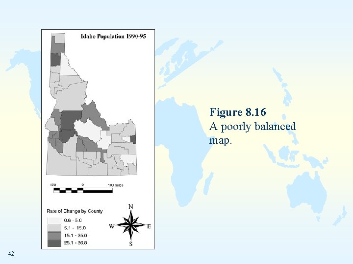 Figure 8. 16 A poorly balanced map. 42 