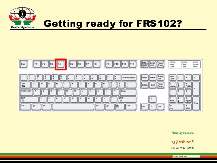 Getting ready for FRS 102? FRS 102 Symposium 23 JUNE 2016 Manchester Conference Centre