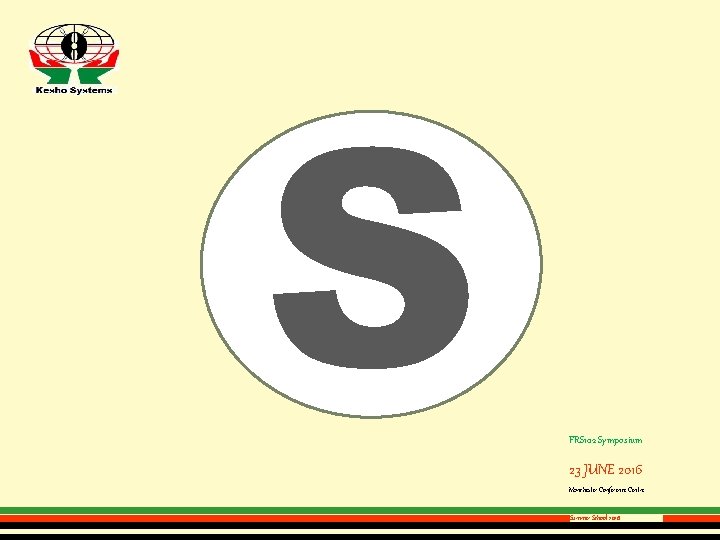 S FRS 102 Symposium 23 JUNE 2016 Manchester Conference Centre Summer School 2016 