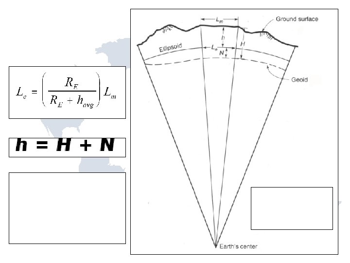 Re is the radius of the Earth in the azimuth of the line. Lm Re is the radius of the Earth in the azimuth of the line. Lm