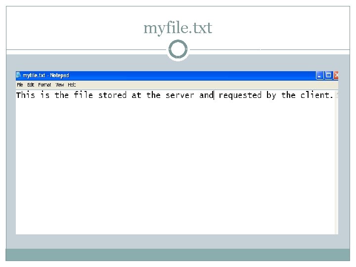 myfile. txt 