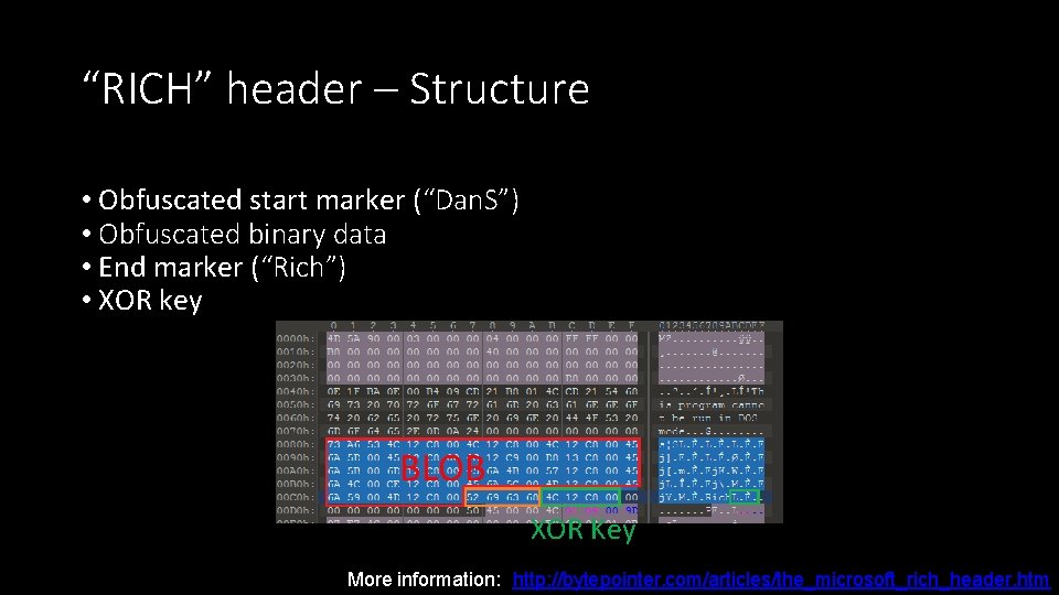 Detecting anomalies in RICH headers Bee Rump 2018