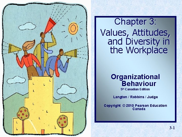 Chapter 3 Values Attitudes and Diversity in the