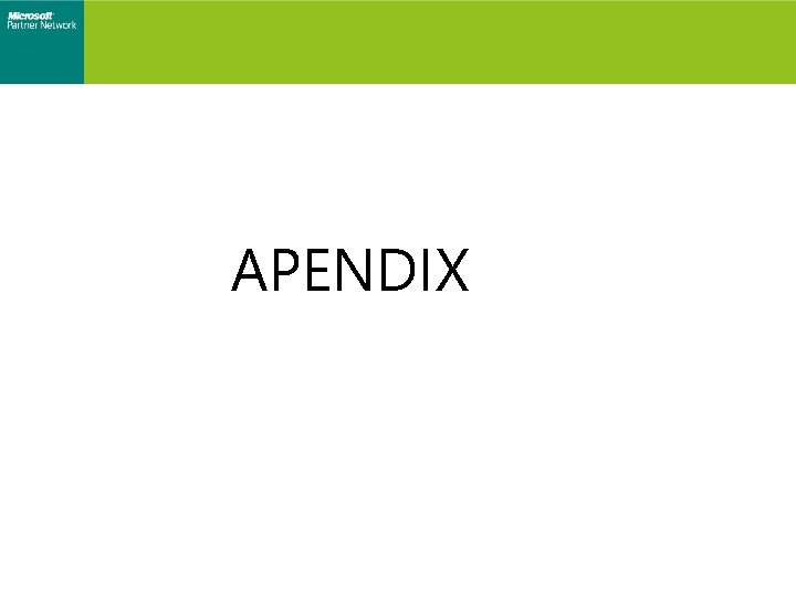 Save up APENDIX 