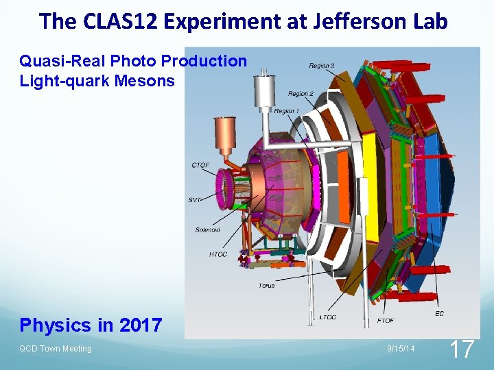 The CLAS 12 Experiment at Jefferson Lab Quasi-Real Photo Production Light-quark Mesons Physics in The CLAS 12 Experiment at Jefferson Lab Quasi-Real Photo Production Light-quark Mesons Physics in