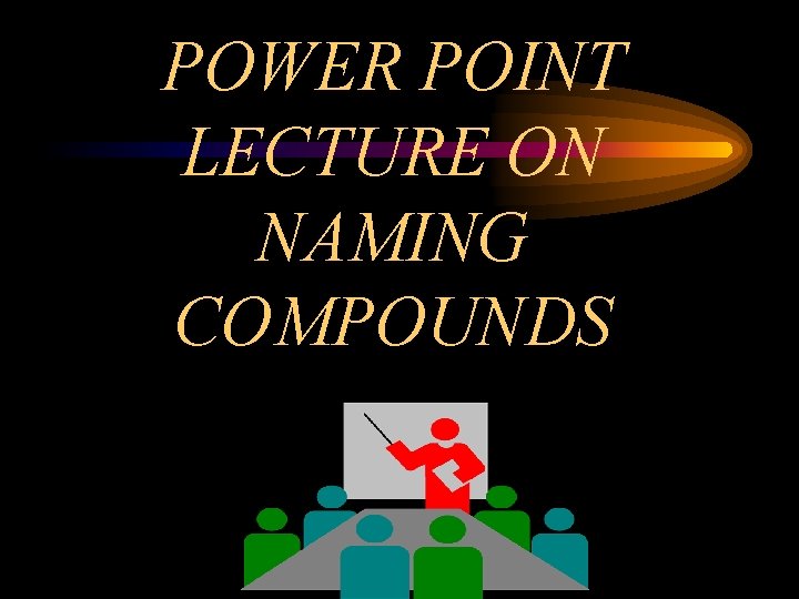 POWER POINT LECTURE ON NAMING COMPOUNDS 