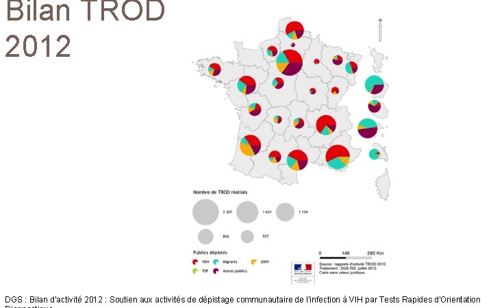 Bilan TROD 2012 DGS : Bilan d’activité 2012 : Soutien aux activités de dépistage