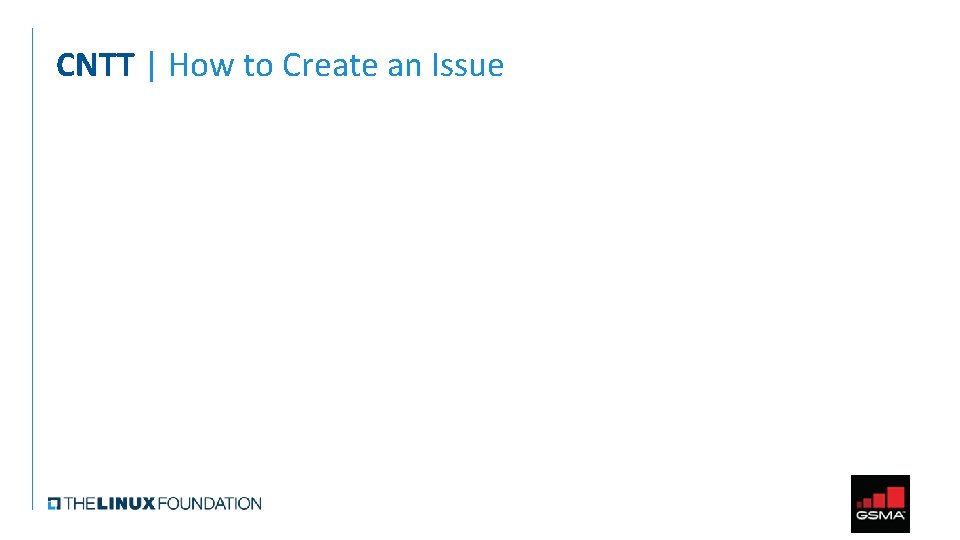 CNTT | How to Create an Issue 
