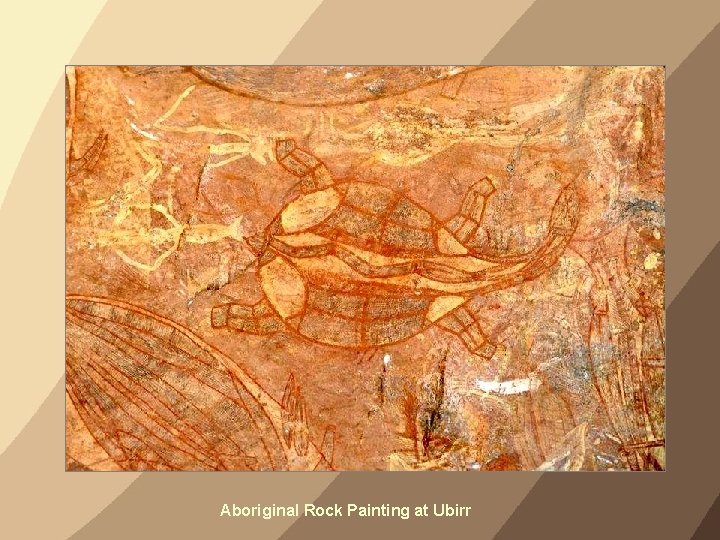 Aboriginal Rock Painting at Ubirr 
