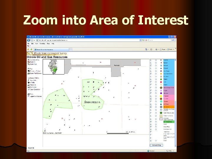 Zoom into Area of Interest 