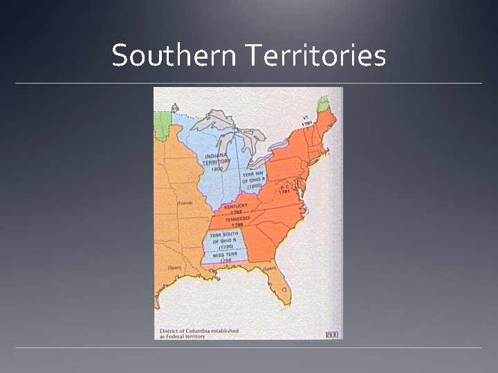 Southern Territories Southern Territories