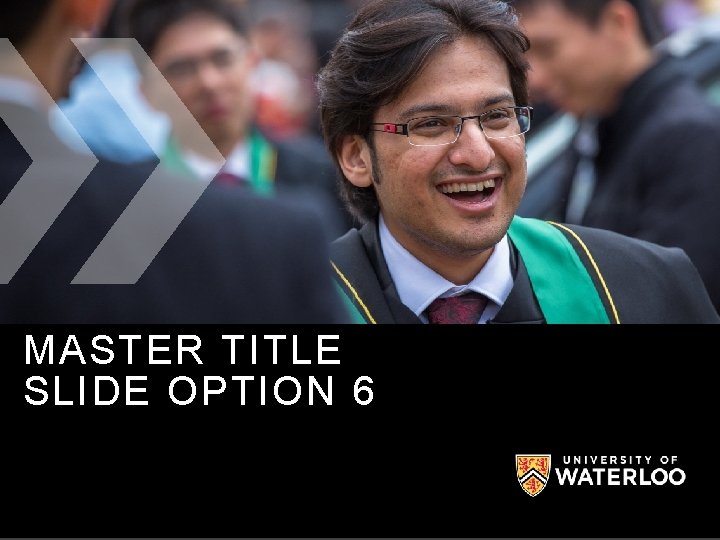 MASTER TITLE SLIDE OPTION 6 