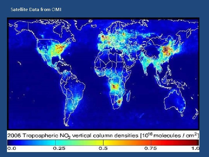 Satellite Data from OMI 