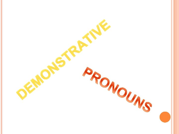 Remonstrative Example DEOMONSTRATIVE ADJETIVES BY Hannah Haley Emily Parke Julia