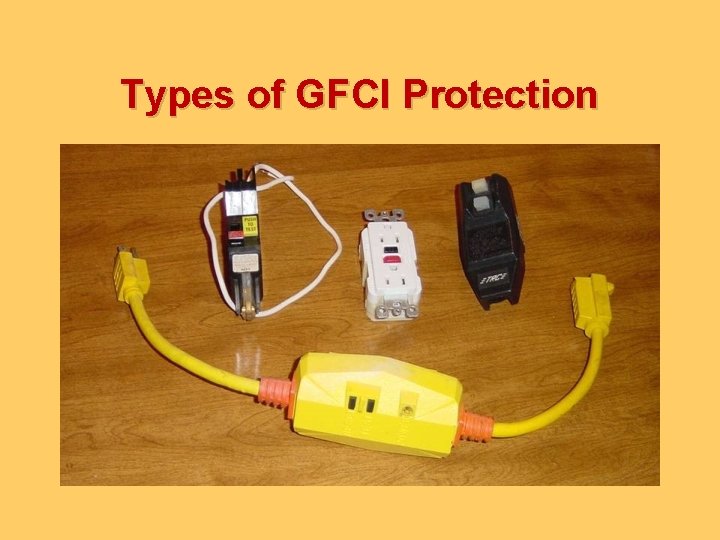 Types of GFCI Protection 