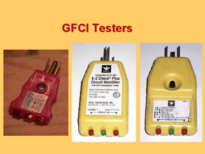 GFCI Testers 