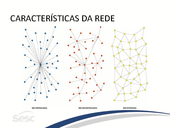 CARACTERÍSTICAS DA REDE 