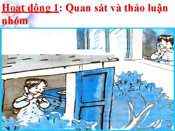 Hoạt động 1: Quan sát và thảo luận nhóm 