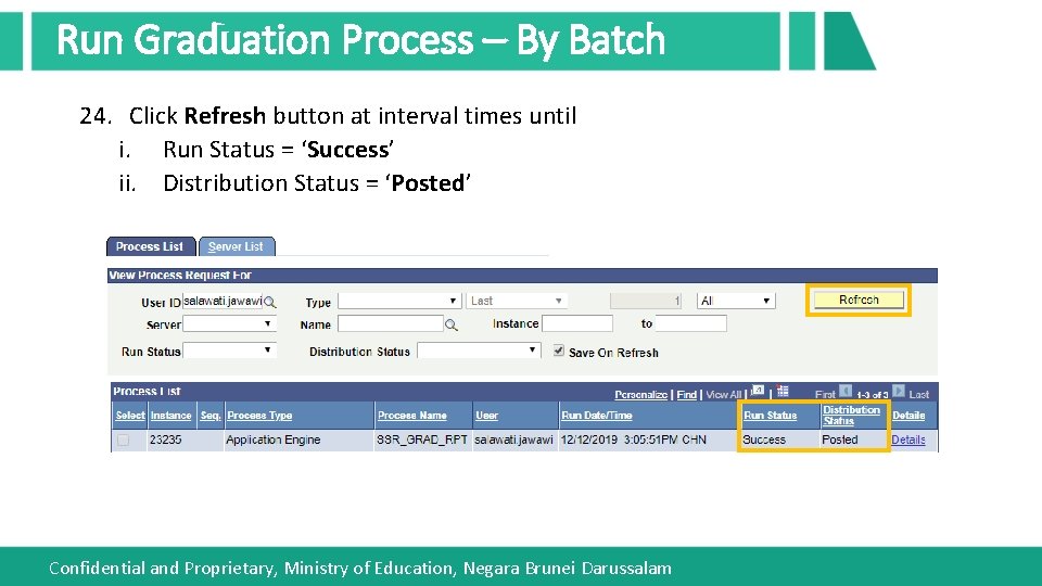 MANAGE GRADUATING STUDENTS Introduction Student Graduation is to