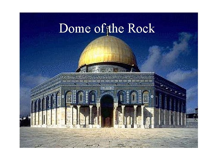 Dome of the Rock 
