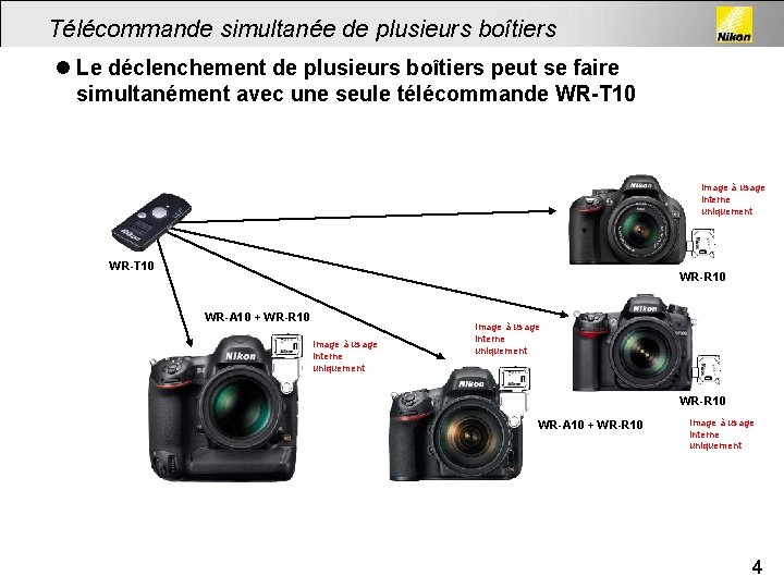 Télécommande simultanée de plusieurs boîtiers l Le déclenchement de plusieurs boîtiers peut se faire