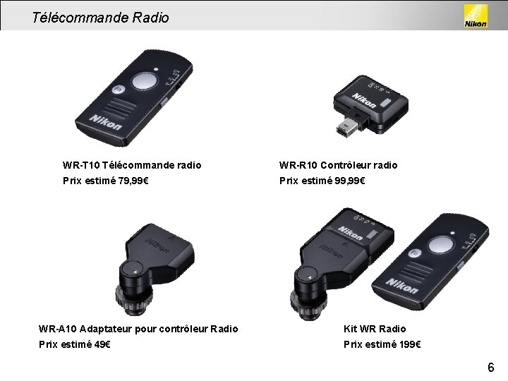 Télécommande Radio WR-T 10 Télécommande radio WR-R 10 Contrôleur radio Prix estimé 79, 99€
