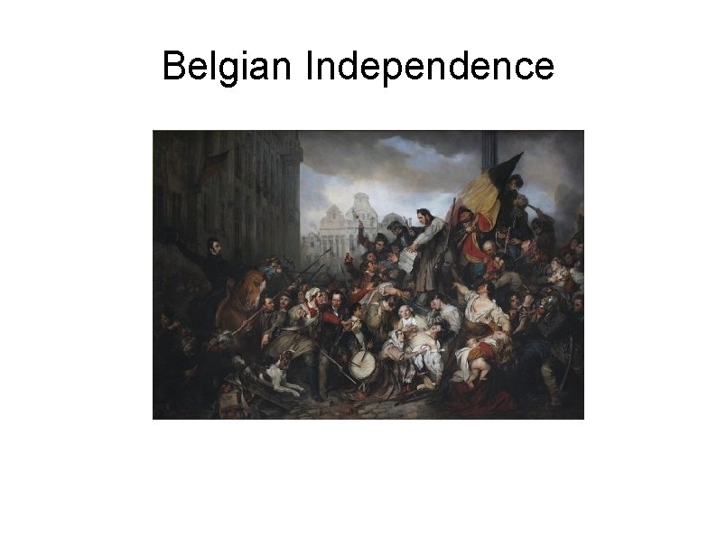 Belgian Independence 