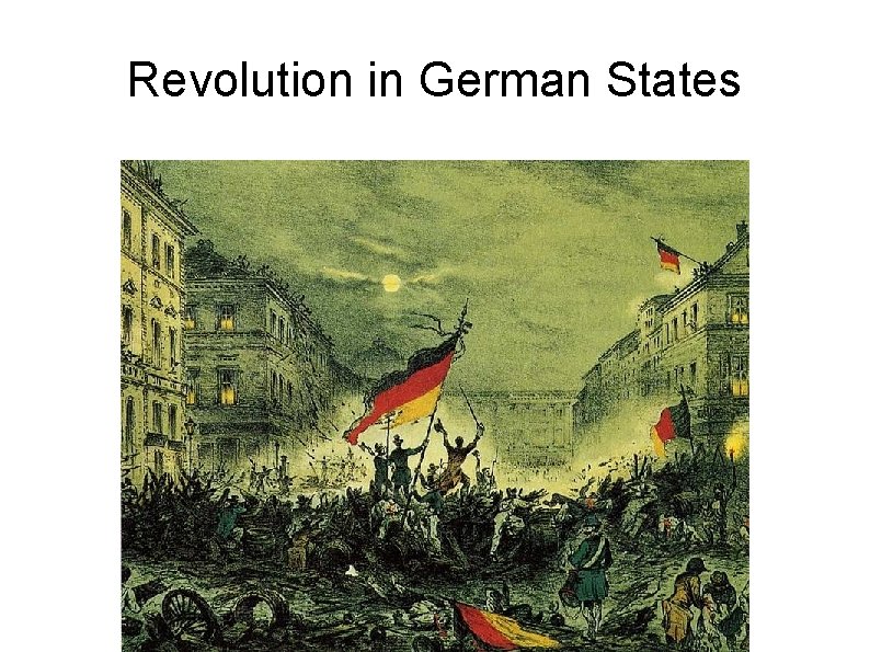 Revolution in German States 