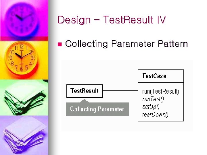 Design – Test. Result IV n Collecting Parameter Pattern 