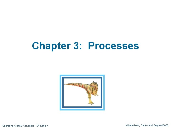 Chapter 3 Processes Operating System Concepts 8 th