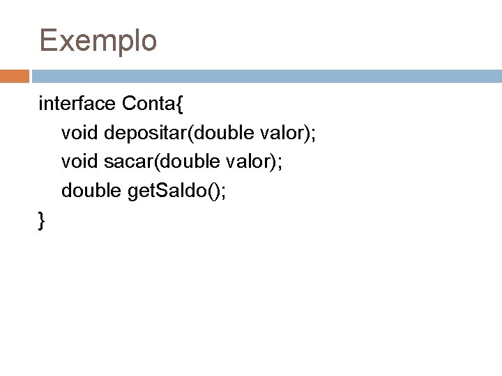 POO Interfaces O que e As interfaces so
