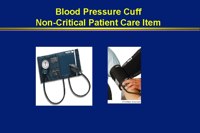 Blood Pressure Cuff Non-Critical Patient Care Item 