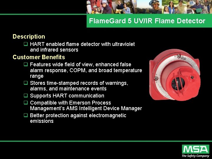 Flame Gard 5 UVIR Flame Detector The Benefits