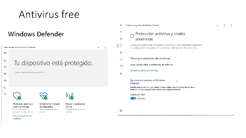 Antivirus free Windows Defender Antivirus free Windows Defender