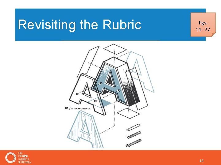 Revisiting the Rubric Pgs. 51 --72 12 