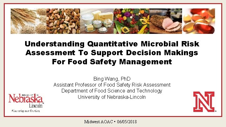 Understanding Quantitative Microbial Risk Assessment To Support Decision Makings For Food Safety Management Bing