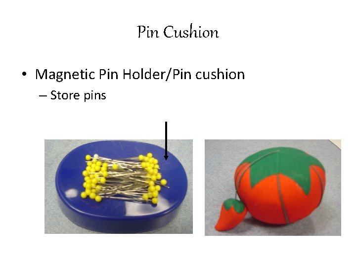 Pin Cushion • Magnetic Pin Holder/Pin cushion – Store pins 