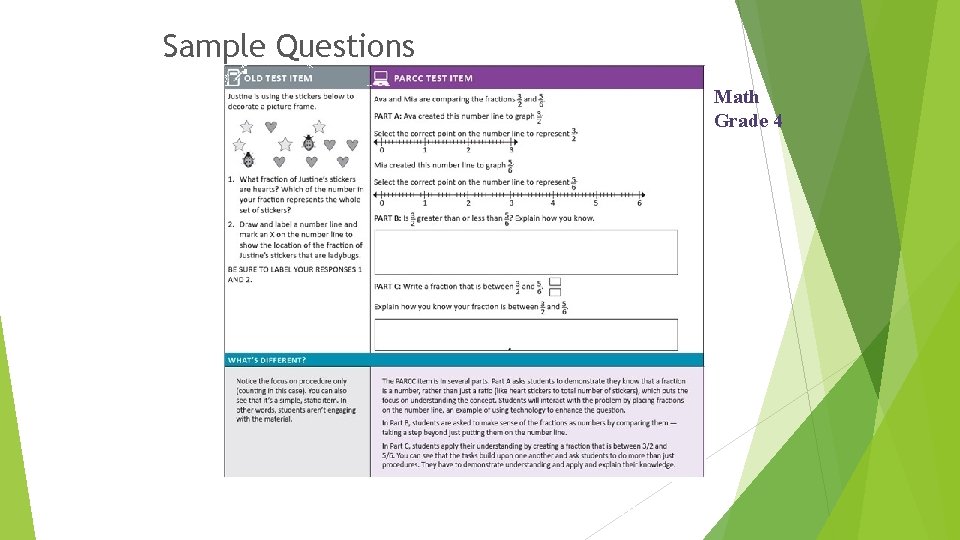 Sample Questions Math Grade 4 Your logo here 