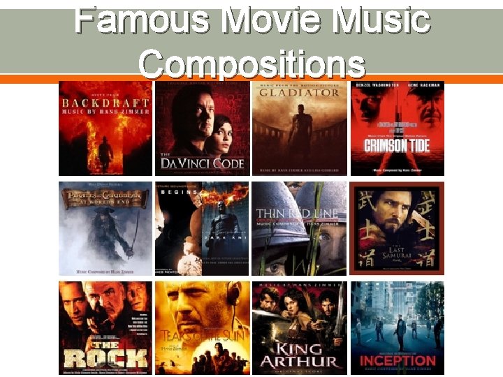 Famous Movie Music Compositions 